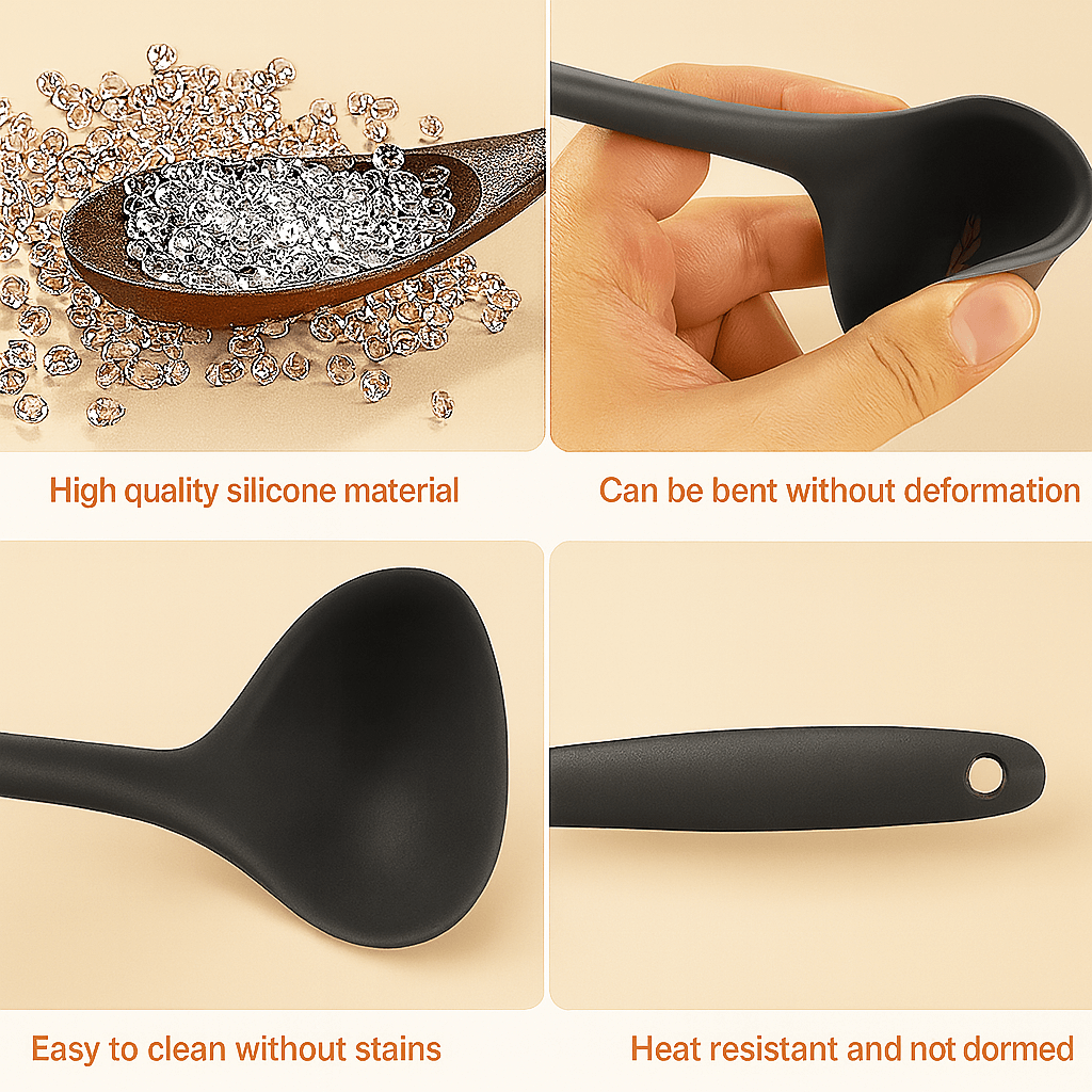 Silicone Soup Ladle