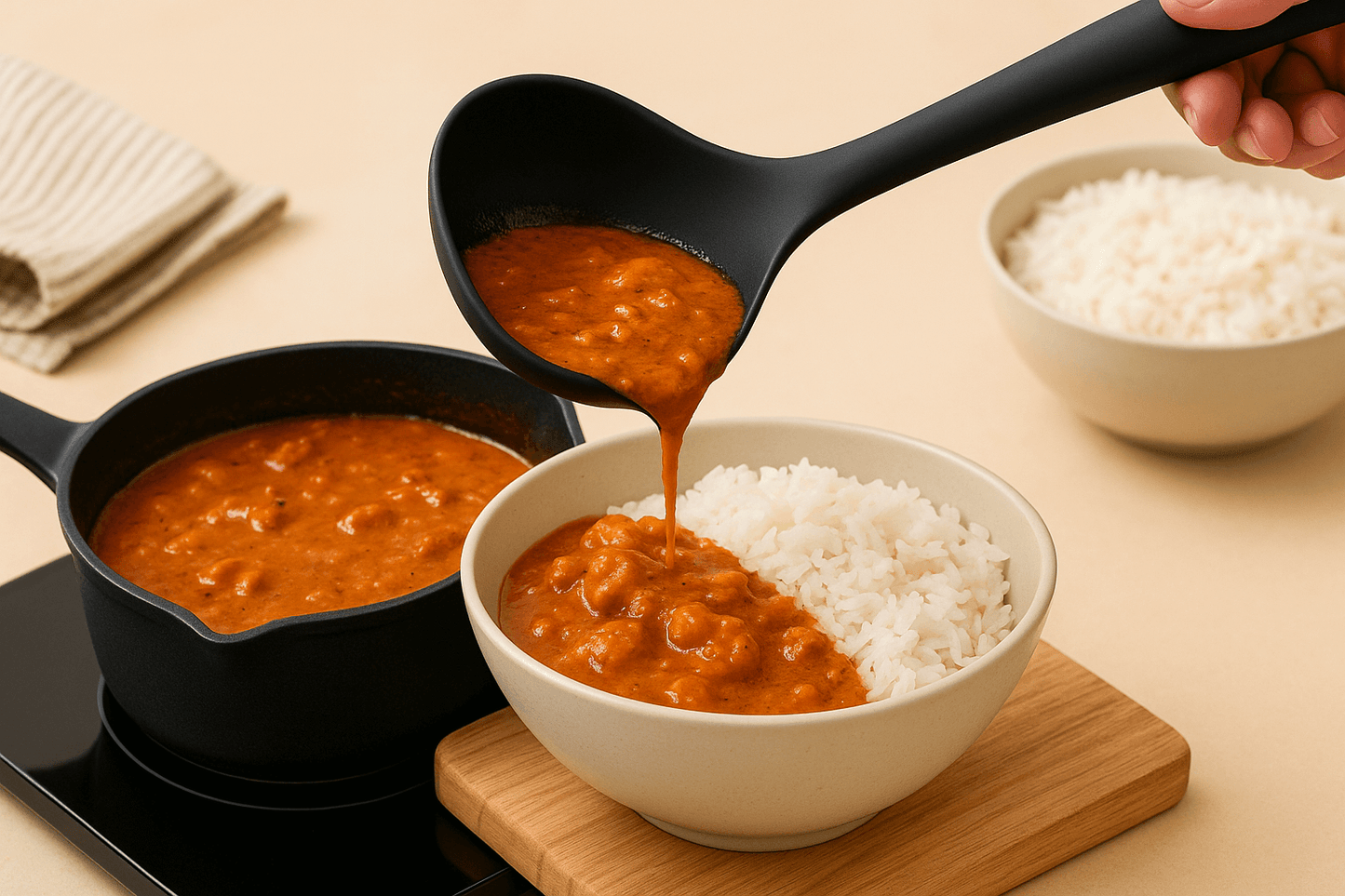 Silicone Soup Ladle